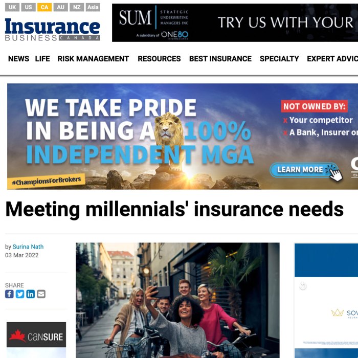 We're meeting millennials' insurance needs. | Affordable Term Life ...
