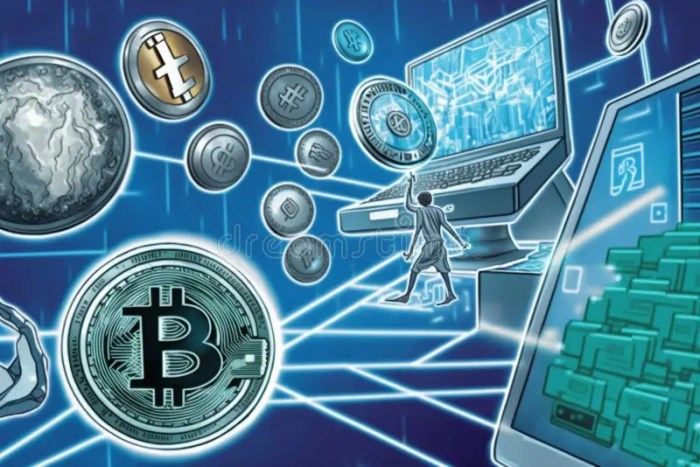 The Rise of Digital Currencies and Blockchain Technology. AI Generated ...